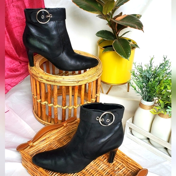 Ecco Shoes - ECCO City Bristol Ankle Leather Boots Size 39
